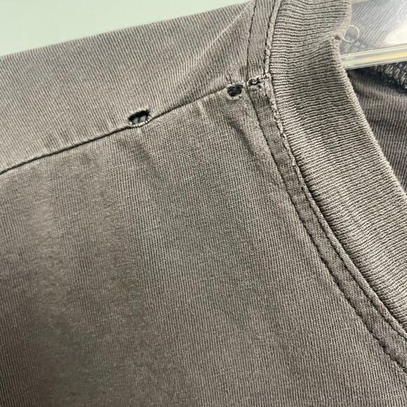 Matinique Mens Size XL Gray Graphic Tee Tattered Distressed Streetwear - Picture 5 of 5